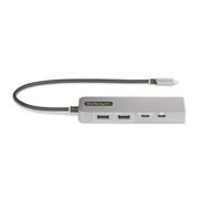 StarTech.com USB-C-hubb med 3 portar på 2,5 Gbps Ethernet och 100 W
