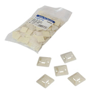 LogiLink KAB0042 fäste för kabelhållare Beige ABS synthetics