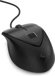HP USB-mus med fingeravtrycksläsare