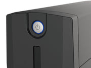 Conceptronic ZEUS01G strömskydd (UPS) Linjeinteraktiv 0,65 kVA 360 W 2 AC-utgångar