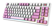 MSI FORGE GK600 TKL WIRELESS VIOLET tangentbord Spela USB +
