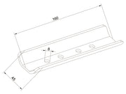 Multibrackets 4191 tillbehör till bildskärmsfäste