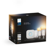 Philips Hue White ambiance Startpaket: 2 st E27 ljuskällor (1100lm) + Dimmer switch