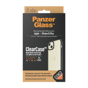 PanzerGlass ClearCase Transparent & D3O iPhone 15 Plus