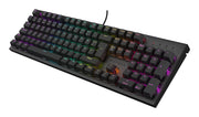GENESIS Thor 303 tangentbord Spela USB QWERTZ tyska Svart
