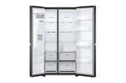 LG GSLV71MCTE Kombinerad kyl/frys side-by-side Fristående 635 l Svart
