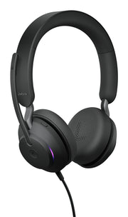 Jabra Evolve2 40 SE Headset Kabel Huvudband Samtal/musik USB Type-C / USB Type-A