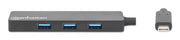 Manhattan 164924 dockningsstationer för bärbara datorer USB 3.2 Gen 1 (3.1 Gen 1)