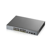 Zyxel GS1350-18HP-EU0101F nätverksswitchar hanterad L2 Gigabit Ethernet