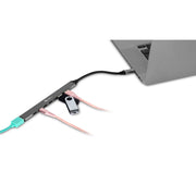 BakkerElkhuizen USB-C Hub 7-in-1 (3A+4C) USB Type-C 5000 Mbit/s Svart