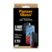 PanzerGlass 2-Way Privacy Screen Protector iPhone 17