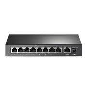 TP-Link TL-SF1009P nätverksswitchar Ohanterad Fast Ethernet (10/100)