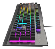 GENESIS Rhod 500 RGB tangentbord Spela USB QWERTY Spansk Svart