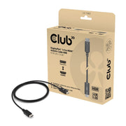CLUB3D CAC-1083 DisplayPort-kabel 2 m HDMI Typ D (micro) Svart
