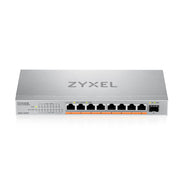 Zyxel XMG-108HP Ohanterad 2.5G Ethernet (100/1000/2500) Strömförsörjning via