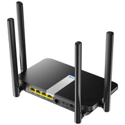 Cudy LT500 trådlös router Snabb Ethernet Dual-band (2,4 GHz / 5 GHz) 4G Svart