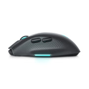 Alienware AW620M datormöss Spela högerhand RF Wireless + USB Type-C Optisk 26000 DPI