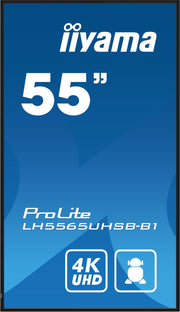 iiyama LH5565UHSB-B1 skyltställ Kioskdesign