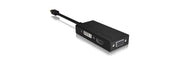ICY BOX IB-AC1032 Mini DisplayPort DVI-D + VGA (D-Sub) + HDMI Svart