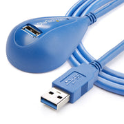 StarTech.com 1,5 m SuperSpeed USB 3.0-förlängningskabel till skrivbordet