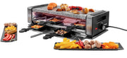 Unold 48760 raclettegrill 8 personer 1200 W Svart