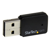 StarTech.com USB 2.0 AC600 trådlös-AC-nätverksadapter med mini dual-band - Wi-Fi 5