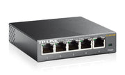 TP-Link TL-SG105E hanterad L2 Gigabit Ethernet (10/100/1000) Svart