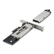 StarTech.com M.2 NVMe SSD till PCIe x4 flyttbart ställ/bakplan med avtagbart fack