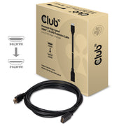 CLUB3D High Speed HDMI 2.0 4K60Hz Extension Cable 3m/ 9.8ft Male/Female
