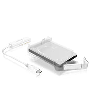 ICY BOX IB-AC703-C HDD- / SSD kabinett Translucent