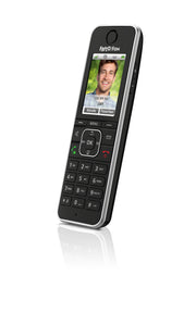 Fon FRITZ! C6 DECT-telefon Namn och uppringnings-ID Svart