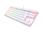 GENESIS Thor 303 TKL tangentbord Spela USB QWERTY Amerikanskt internationellt Vit