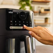 Braun HF 5075 Single Fristående 2000 W Varmluftsfritös Svart