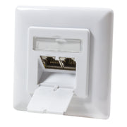LogiLink NP0123 eluttag RJ-45 Metallisk