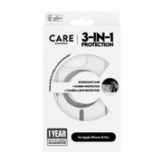 PanzerGlass CARE by 3-in-1 Ceramic Bundle iPhone 16 Pro Genomskinligt skärmskydd
