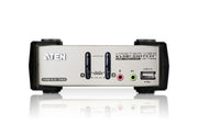 ATEN PS/2-USB VGA/Audio KVMP-switch med 2 portar och OSD