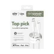 PanzerGlass empower by Racing 60W USB-C to Lightning Cable