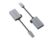 Conceptronic ABBY22G USB-grafikadapter 1920 x 1080 pixlar Grå