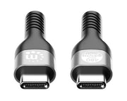 Manhattan 356367 USB-kablar USB 2.0 2 m USB C 0,48 Gbit/s 240 W Svart