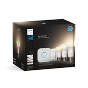 Philips Hue White Startpaket: 3 st E27 ljuskällor (1100lm) + Dimmer switch