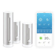 Netatmo NBU-NWS-NIM-EU digital väderstation Silver AC/Batteri