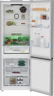 Beko B3RCNE564HXB kombinerad kyl/frys Fristående 490 l Silver