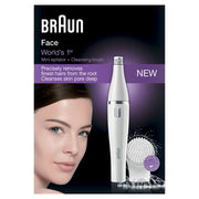 Braun FaceSpa Face 810 10 pincetter Vit