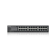 Zyxel GS1100-24E Ohanterad Gigabit Ethernet (10/100/1000) Svart