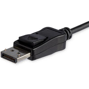 StarTech.com CDP2DP146B videokabeladapter 1,8 m USB Type-C DisplayPort Svart