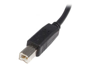 StarTech.com 3 m USB 2.0 A- till B-kabel