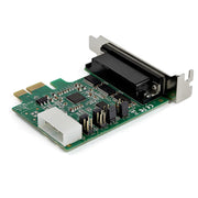 StarTech.com PCI Express RS232 seriell kortadapter med 4 portar