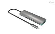 i-tec C31NANOLANPD100 dockningsstationer för bärbara datorer Kabel USB 3.2 Gen 1