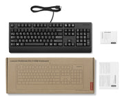 Lenovo 4Y41R64620 tangentbord Hem / Kontor USB Kazakiska Svart