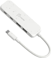 j5create Miljövänlig USB-C till 4-portars hubb för typ-C och typ-A Gen 2